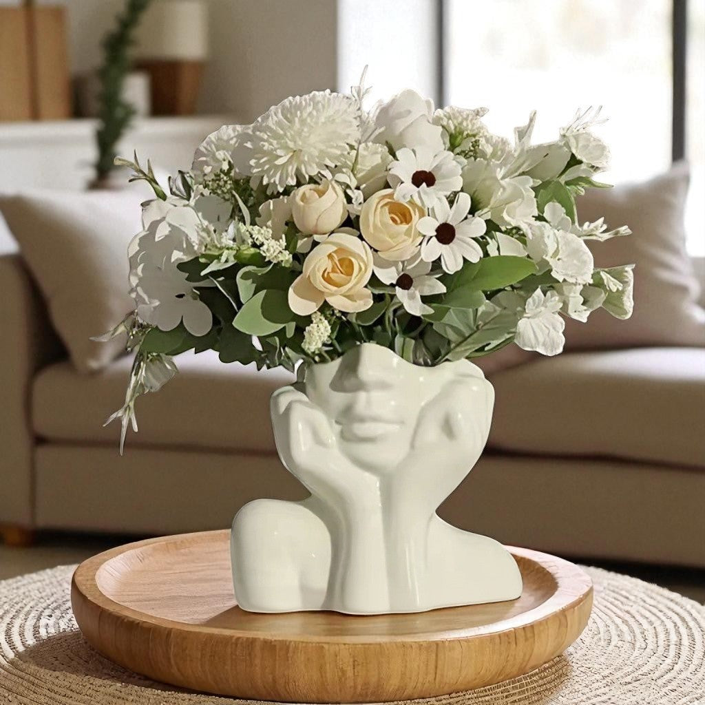 Luna Face Vase – Artistic Home Accent