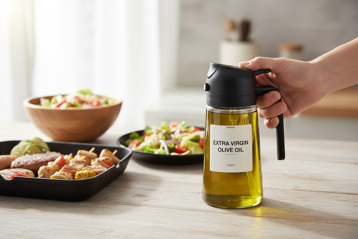 Moon Nest™ Olive Oil Sprayer & Dispenser Precision Pour & Spray Bottle (600 ml)
