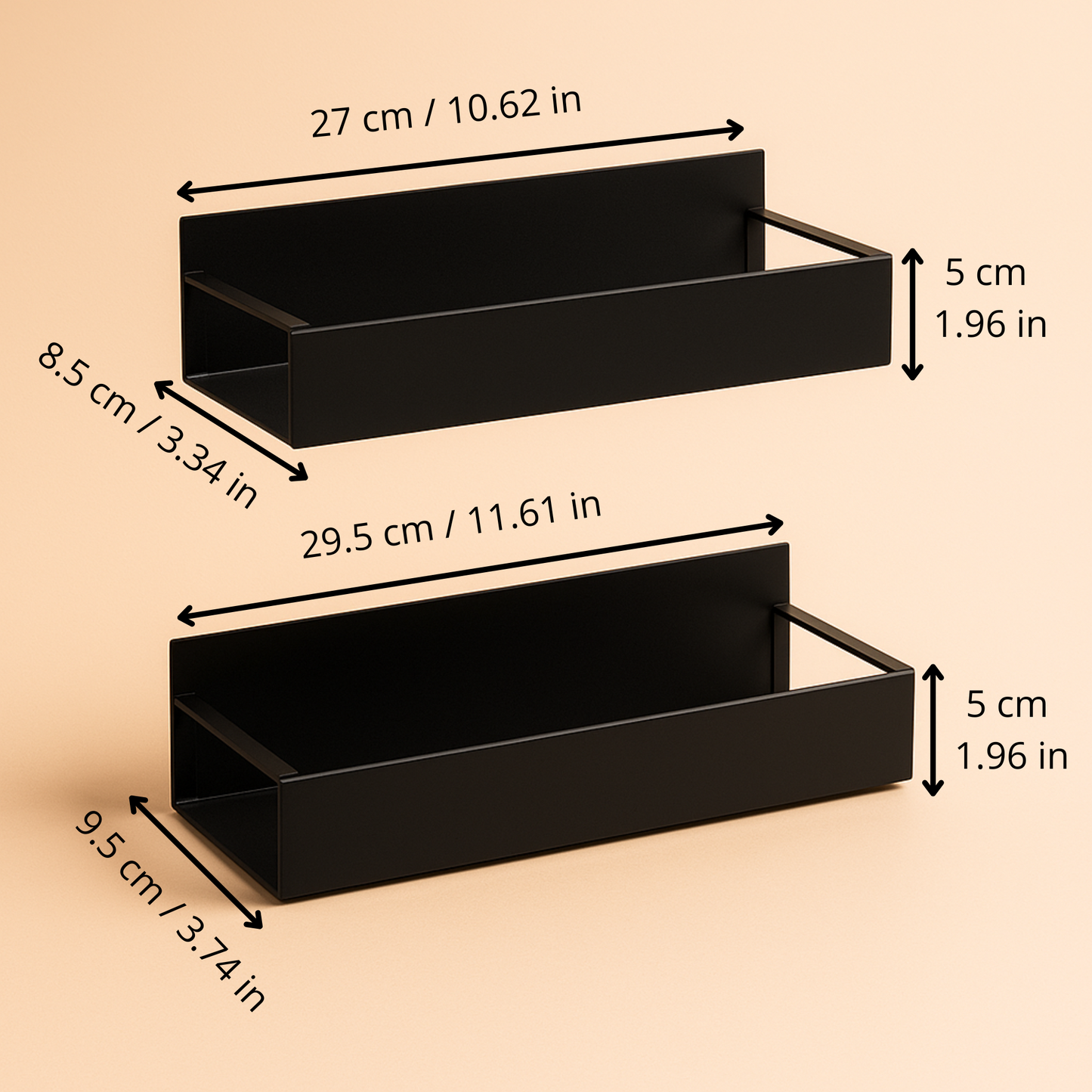 Luna Magnet Shelf – Magnetic Kitchen Organizer