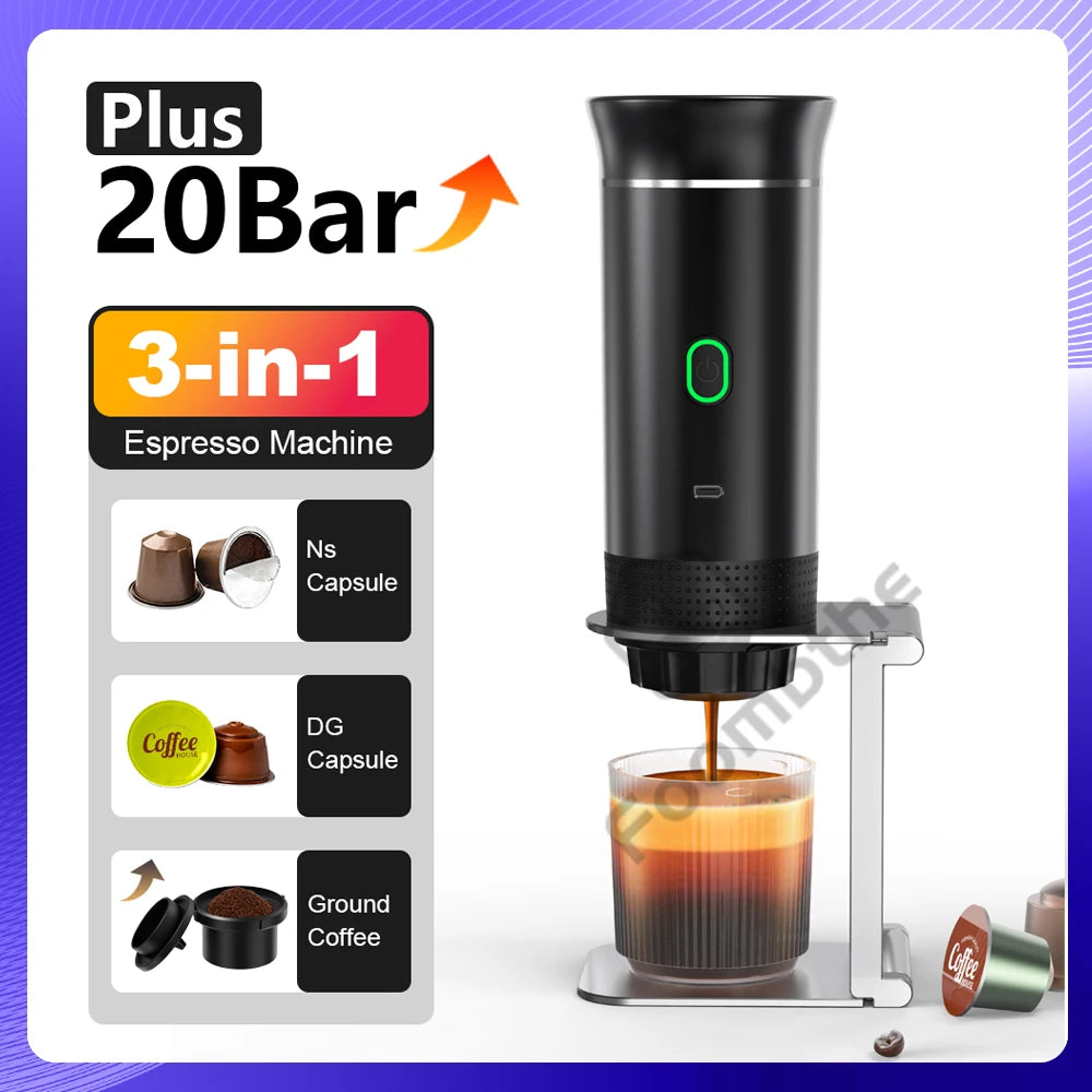 Moon Nest – Nomad Espresso Maker (3-in-1 Portable Machine)