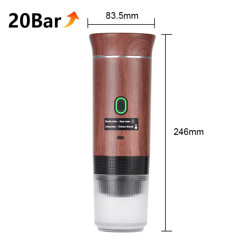 Moon Nest – Nomad Espresso Maker (3-in-1 Portable Machine)