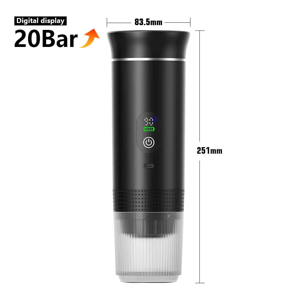 Moon Nest – Nomad Espresso Maker (3-in-1 Portable Machine)
