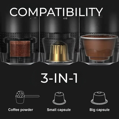Moon Nest – Nomad Espresso Maker 3-in-1 Portable Machine