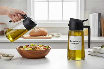 Moon Nest™ Olive Oil Sprayer & Dispenser Precision Pour & Spray Bottle (600 ml)