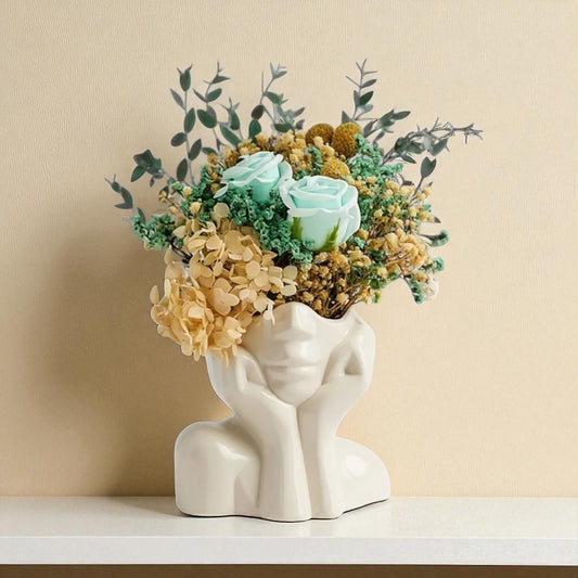 Luna Face Vase – Artistic Home Accent