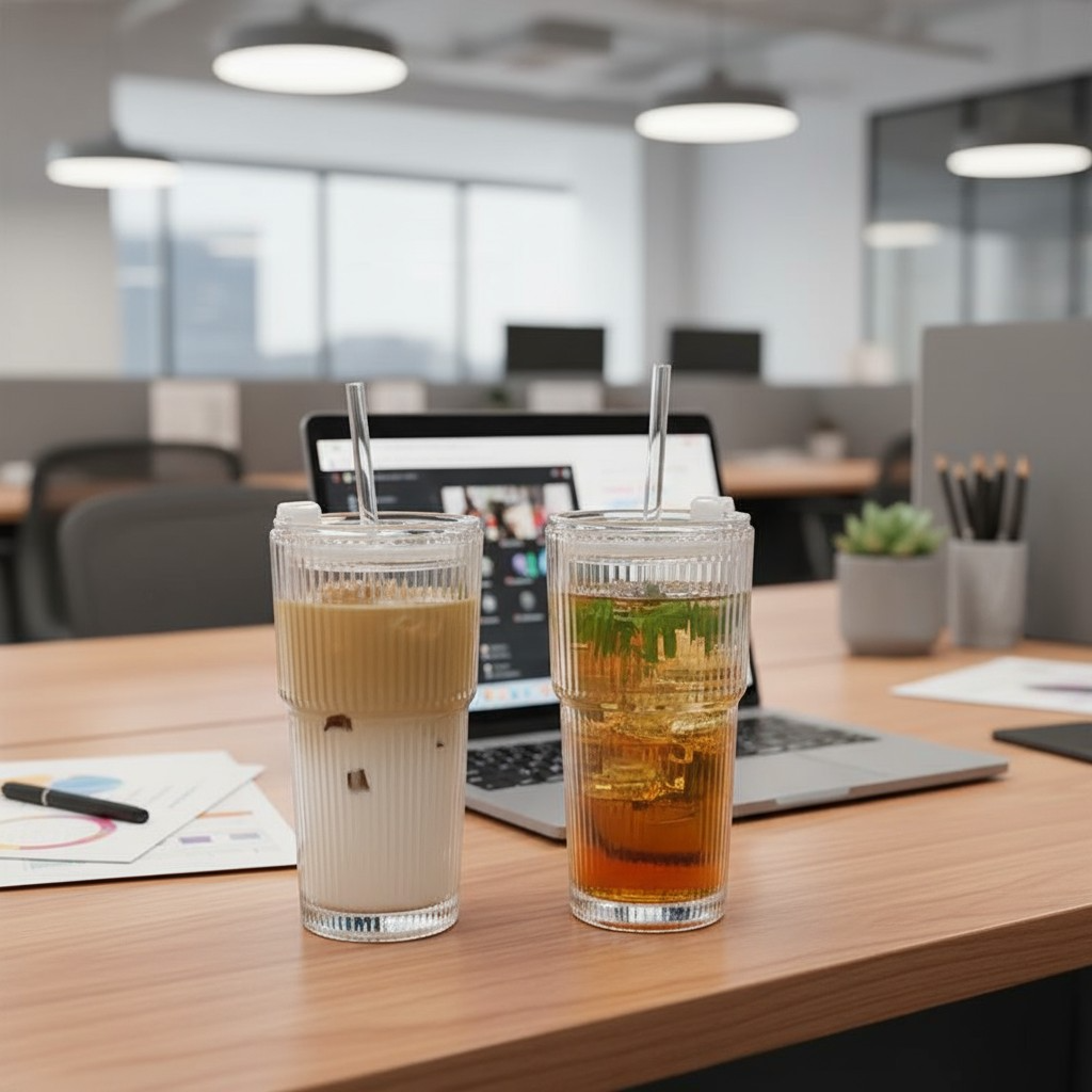 Serenity Glass Cup — 600ml